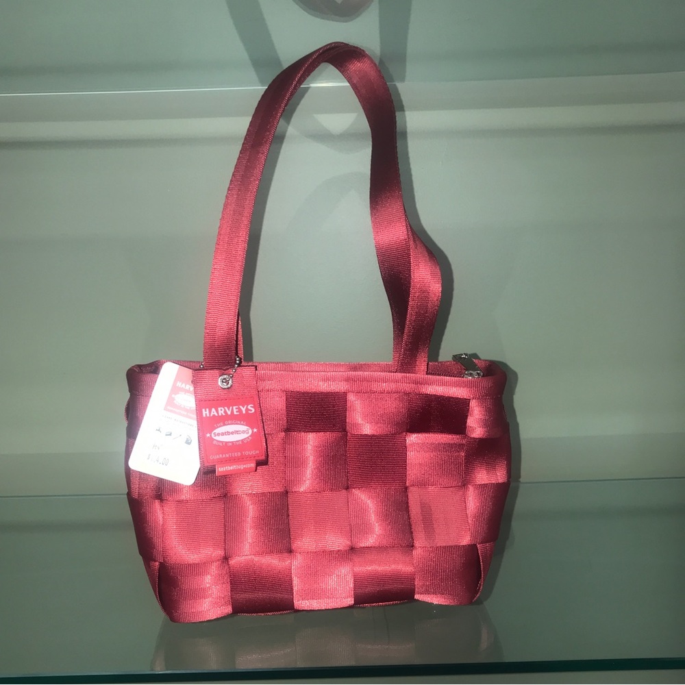 Handmade seatbelt bag